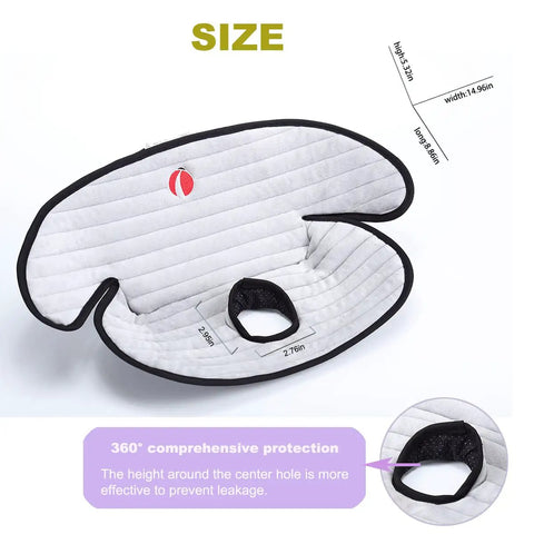 Potty Training Car Seat Protector With Waterproof Liner And 5 Layer Absorbent Pad Keeps Kid Friendly Car Seat Stroller And High Chair Dry
