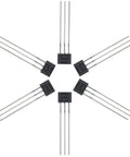 20 Pack A3144 Hall Effect Sensor Kit With 3 Pins OH3144 AH3144E Magnetic Detector High Precision Fast Response Small Size