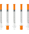 1 mL Pro Grade Fluid Transfer Tips For Lab Dispensing 31 Gauge Five Sixteenth Inch Long Eight Millimeter Individually Sealed Pack Of 100 For Clean Consistent Delivery And Accurate Measurements, clear syringe view