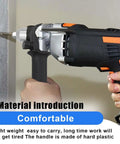 Close-up of Rivet Drill Adapter Kit for Cordless Drills, 2.4mm to 4.8mm aluminum heads, versatile use.