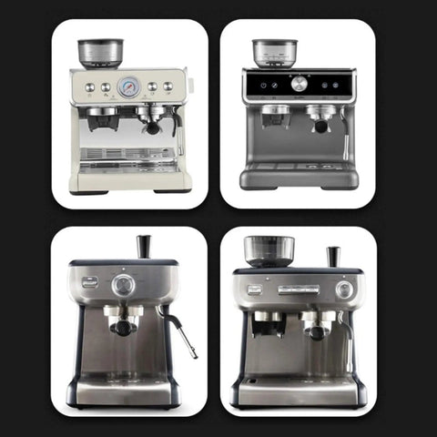 58 Millimeter Bottomless Stainless Steel Filter Holder With Wooden Handle For Home Espresso Machines, Detachable Design, Rust Resistant, Easy To Install, Durable Portafilter Accessory For Rich, Balanced Espresso on espresso machines