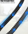Close-up of Top Rated GUQVKI Drive Belt That Fits Carryall 294 XRT 1500 Models From 2004-2006 showing high-strength fibers.