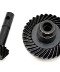 One Tenth Yota Axle Helical Gear Set Upgrade For Off Road RC Trucks Beefed Up Metal Gear Kit in black metal finish