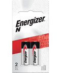 Tough As N Batteries 2 Pack Packing Top Shelf 1.5V Alkaline batteries in packaging for video game controllers and medical devices.