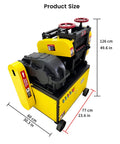Heavy Duty Rebar Straightening And Cutting Machine For Job Sites Real Workhorse With 28 M Per Minute Straightening Speed