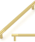 10 Pack Dark Champagne Bronze Cabinet Pulls 10 Inch Center To Center Kitchen Cabinet Handles with sleek metal finish