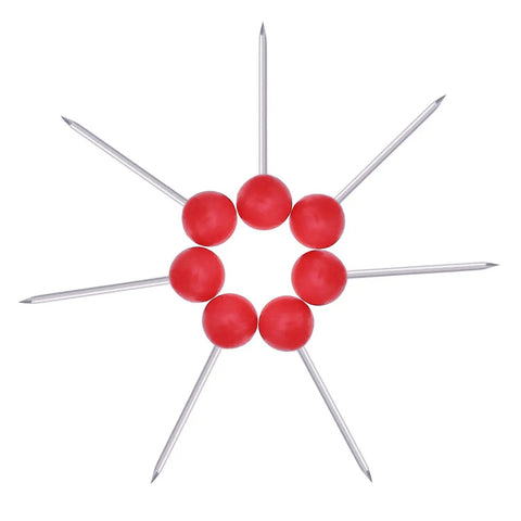 Top Shelf Office Upgrade Supercharge Your Daily Workflow With This Assorted 300 Piece Map Tack Set Featuring Smooth Plastic Bead Tops And Stainless Steel Wires designed for bulletin boards.