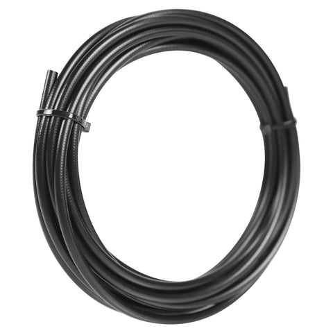 Coiled black hose for Beefy 5000mm Bike Hydraulic Disc Brake Hose Kit For Shimano BH59 System Black 16Ft Replacement Line