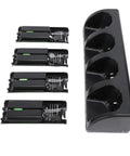 4 In 1 Remote Charging Dock Station For Controllers With 2800mAh Batteries LED Indicator USB Powered Charge Hub shown with batteries