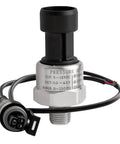 0 To 150 Psi Fuel Oil Pressure Transducer Sensor With One Eighth Inch NPT Thread And Harness Kit, Stainless Steel Body