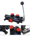 One Spool Hydraulic Controller 21 GPM 3625 PSI Valve With Half Inch NPT Ports For Wood Chippers, Loaders And Small Tractors