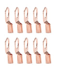 Awesome 120Pcs Assorted SC6 To SC25 Car Auto Copper Lug Ring Terminal Lugs With Seal And Heat Shrink Tubing For CrImp Connectors That Make Electrical Wiring A Total Vibe, copper ring lugs