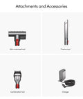 Beast Cordless Handheld Vacuum For Car And Boat Cleanups With 115 AW Suction Two Modes And Up To 50 Minutes Run Time Accessories