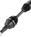 Beefy Front CV Axle Shaft Assembly For Chevrolet Impala 2000-2011 Pontiac Grand Prix 1997-2008 Buick Century 1997-2005 LaCrosse 2005-2009 Left Driver Side FWD AT NCV10235, black CV axle with boots and nut
