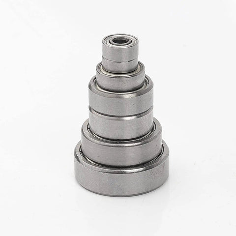 Router Bit Bearing Replacement Set For 12B 12P 15M 15Plus 24A 24X 35B 40A 70A Includes Bearings Set Screws Lock Ring And Hex Keys Premium Carbide