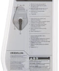 Backside packaging of Strait-Line Chalk Reel Pro Grade With 100 Foot Abrasion Resistant Poly Line and 1:1 Gear Ratio details