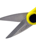 Close-up of Fiber Optic Kevlar Cutter Scissors With Belt Loop Pouch For Electricians And Techs Pro Grade On The Go 6 Inch