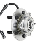 Front Wheel Bearing Hub Assembly For 2009 2010 2011 Dodge Ram 1500 Replacement Kit with 5 Lug 3 Bolt Triangular Flange ABS Sensor
