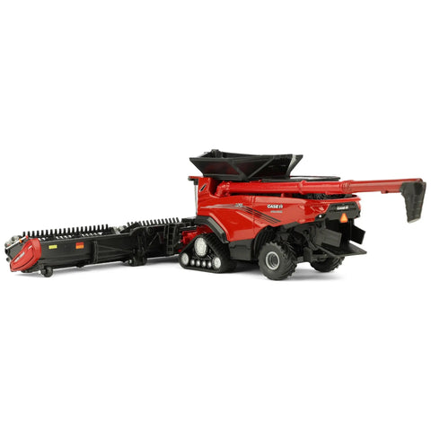 1/64 Scale Case IH Axial-Flow AF11 Combine With Draper Head And 16 Row Corn Head MacDon FD250 for realistic harvest play