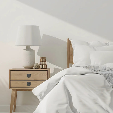 Slick Low Profile Flush Ring Pulls Solid Zinc Alloy Drawer Handles Coated In A Crisp Gold Finish 5 Pack Cabinet Hardware Kit And Screws For Dressers Quick Refresh on modern dresser with lamps.