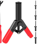 Must Have 42 Piece Plastic Rivet Gun Kit With 40 Nylon Rivets In Four Sizes And A Rivet Removal Tool For Fast Auto And Home Interior Repairs