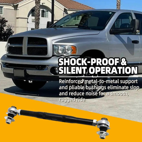 Heavy Duty Transfer Case Shift Linkage For 2003 Dodge Ram 2500 NV271 47RE Transmission, 6061T6 Aluminum With Nylon PTFE Bushings For Smooth Quiet Shifting And Long Lasting Performance, shown with Ram truck