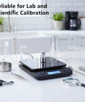 5Pc Calibration Weights Set 1g 2g 5g 10g 20g Premium Chrome Steel for Digital Scale Balance Jewelry Kitchen Craft Precision Calibration Weight Set For Accurate Measurements on digital scale in lab setting