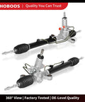 Hydraulic Power Steering Rack And Pinion Assembly For Honda Civic 2006 2010 L4 1.8L Drop In Bolt On Fit Leak Proof New Unit