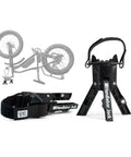 Handlebar Jack Portable Repair Stand V3 for Ebikes with Complete Gear Bundle including repair stand and reflective stickers