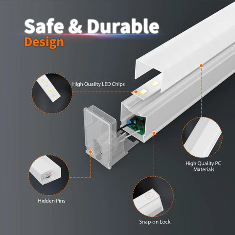 Multi Color Hexagon Garage Lights With 3 Level Dimmable Brightness Plug And Play Hex Ceiling And Wall Light For Garage Workshop Gym And Game Room Orange Easy Install Buy Now showing high quality LED chips and materials