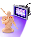 Ultra Fast UV Resin Curing Lamp For SLA DLP LCD 3D Printing 405nm 60W LED UV Light with Rotating Bracket curing 3D printed figure