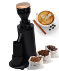 Level Up Your Daily Brew With This Conical Burr Coffee Grinder displaying anti-static design and precision grind for espresso.
