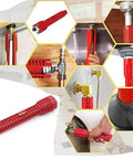 8 In 1 Faucet And Sink Installer Tool With Pro Grade Build And Anti Slip Grip, Universal Pipe Wrench for kitchen and bathroom plumbing.