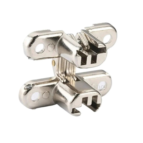 Bearing Hinge For Doors With Ball Bearings Durable Zinc Alloy Hidden Hinge 8 By 42 Mm Invisible 180 Degree Folding Door Hinge Silver Ideal