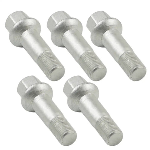 Upgrade Your Ride With Top Notch 5pc Wheel Lug Bolts And Nuts Kit Perfect For G63 Amg And G550 Models Built Between 2009 And 2017 Plus S65 Amg From Sixteen Forty Five Years Ready To Install And Keep You Rolling Smooth On The Streets. 5 silver steel wheel lug bolts