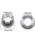Heavy Duty ER32UM Collet Clamping Nut For M40x1.5 Thread CNC Lathe Tool Holder With Rust Resistant Coating dimensions displayed.