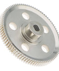 Gen7 Upgrades 45 Hardened Steel Beefy Spur Gear 87T For RC Hobby Cars Everest 10 Pro Sport Upgrades Silver Finish