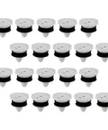 20 Pack Car Door Trim Panel Clips Fasteners Nylon Interior Push Pins Replacement Parts OE 9345ZN 22.3x20mm arranged on display