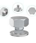 Heavy Duty Aluminum Welding Hood Fasteners Set For Pipeliner Helmets Headgear Replacement Screws Hex Hardware 6061 T6 Aluminum