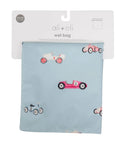 Wet Dry Bag For Baby Gear With Dual Compartments Water Resistant Travel Must Have On The Go blue bag with car print design