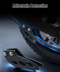 Dope Off Road Chain Guide Fit For Yozma In10 And In10 Pro Ebike with sleek black design ensuring drivetrain protection.