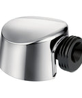Round Chrome Drop Ell Handheld Shower Wall Connector For Plug And Play Install One Half Inch IPS Water Supply To Hand Shower Chrome Finish Reflects Like A Mirror Durable Bathroom Upgrade