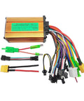 Universal BLDC Brushless Controller For Electric Bikes And E Scooters 24V To 60V 250W Or 350W 10A 15A Or 20A with connectors