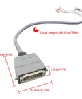 Replacement Platform Control Cable 156893 Wiring Assembly For Scissor Lift SJIII 3215 3219 3220 3226, total length 99.5cm