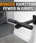 Wall Mount Nordic Hamstring Curl Bar Gear For Hamstring Curls Spanish Squats Sit Ups Core Twists And More Adjustable Base