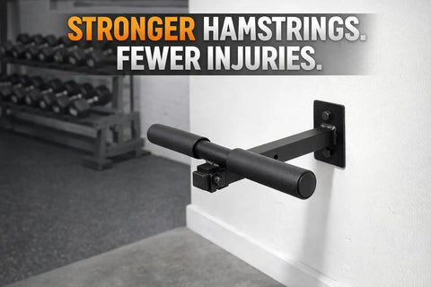 Wall Mount Nordic Hamstring Curl Bar Gear For Hamstring Curls Spanish Squats Sit Ups Core Twists And More Adjustable Base