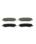 Ceramic Rear Disc Brake Pad Set For Ford Mustang Everyday Driving Ready OE Style Fit Quiet Operation With Noise Reducing Shim