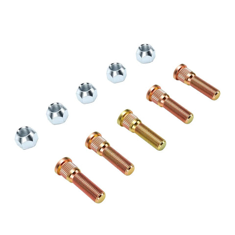 Top Tier 12 Point Wheel Studs And Lug Nuts Kit For Cars Trucks With 1/2 In 20 Fine Thread Heavy Duty Hardware Upgrade That Guarantees A Secure Fit So You Can Roll Out With Total Confidence And Peace Of Mind On Any Road Or Trail Today.