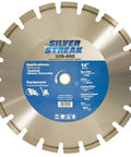 14 Inch Diamond Blade For Asphalt And Green Concrete With 1 Inch Arbor And 20Mm Compatibility Laser Welded Cut Off Saw Accessory