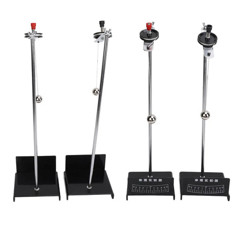 Two Piece Swing Physics Experiment Tool Set With Metal Pendulum Ball Demonstration Equipment Featuring Clear Dial And Stable Base